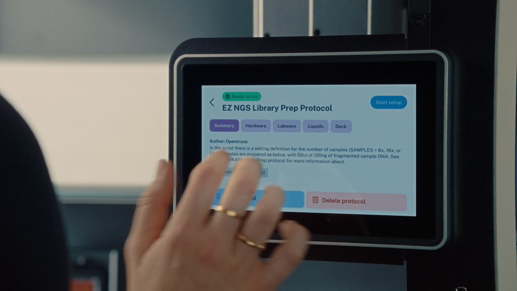 Opentrons Flex 工作站触屏界面快速上手指南